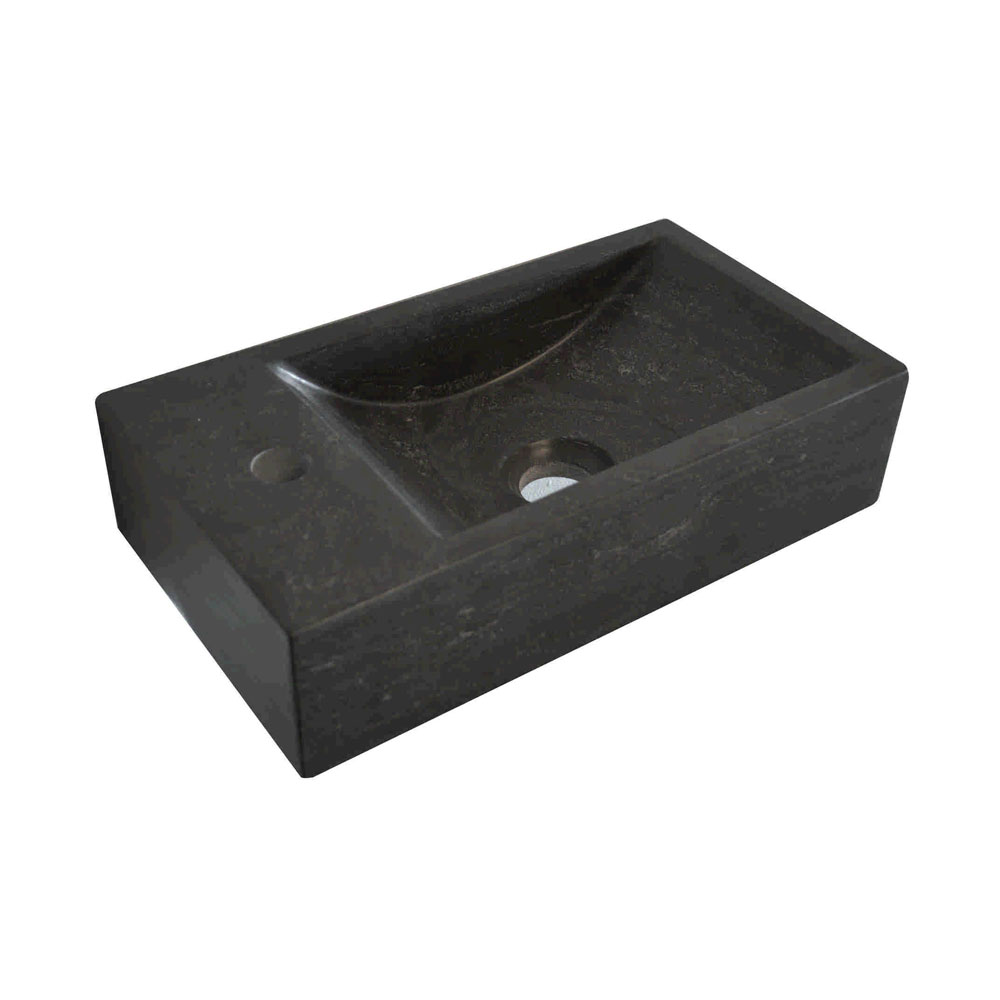 Wiesbaden Hardstenen fontein 36x18x9 links Wiesbaden Hardstenen fontein 36x18x9 links