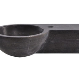Wiesbaden Hardstenen rond fonteintje rechts 40x23x10