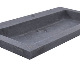 Wiesbaden hardstenen meubelwast. 80x46x5 met 1 kr.gat Wiesbaden hardstenen meubelwast. 80x46x5 met 1 kr.gat