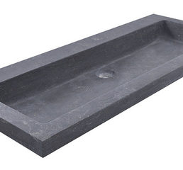 Wiesbaden hardstenen meubelwast. 100x46x5 zo.kr.gat Wiesbaden hardstenen meubelwast. 100x46x5 zo.kr.gat