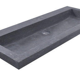 Wiesbaden hardstenen meubelwast. 100x46x5 met 1 kr.gat Wiesbaden hardstenen meubelwast. 100x46x5 met 1 kr.gat