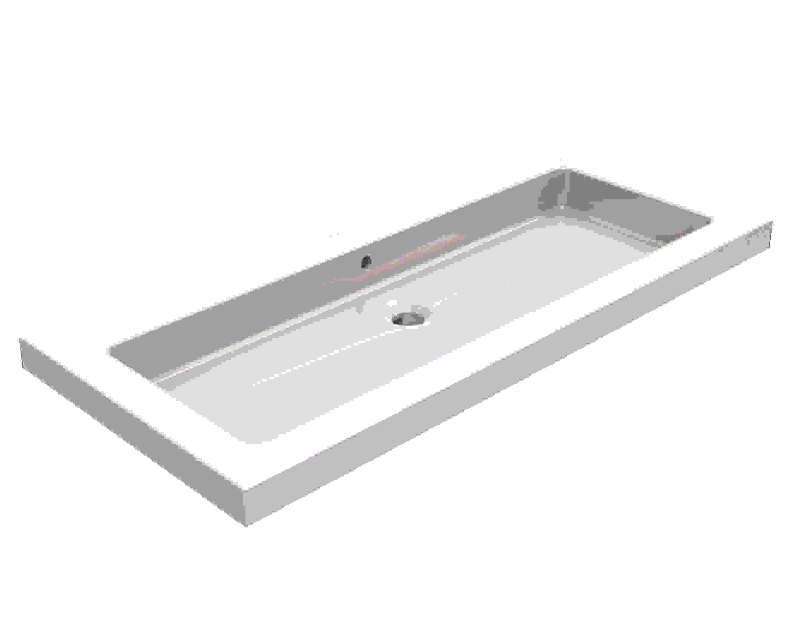 Wiesbaden keramische meubelwastafel 100x46 zonder kr.gat Wiesbaden keramische meubelwastafel 100x46 zonder kr.gat
