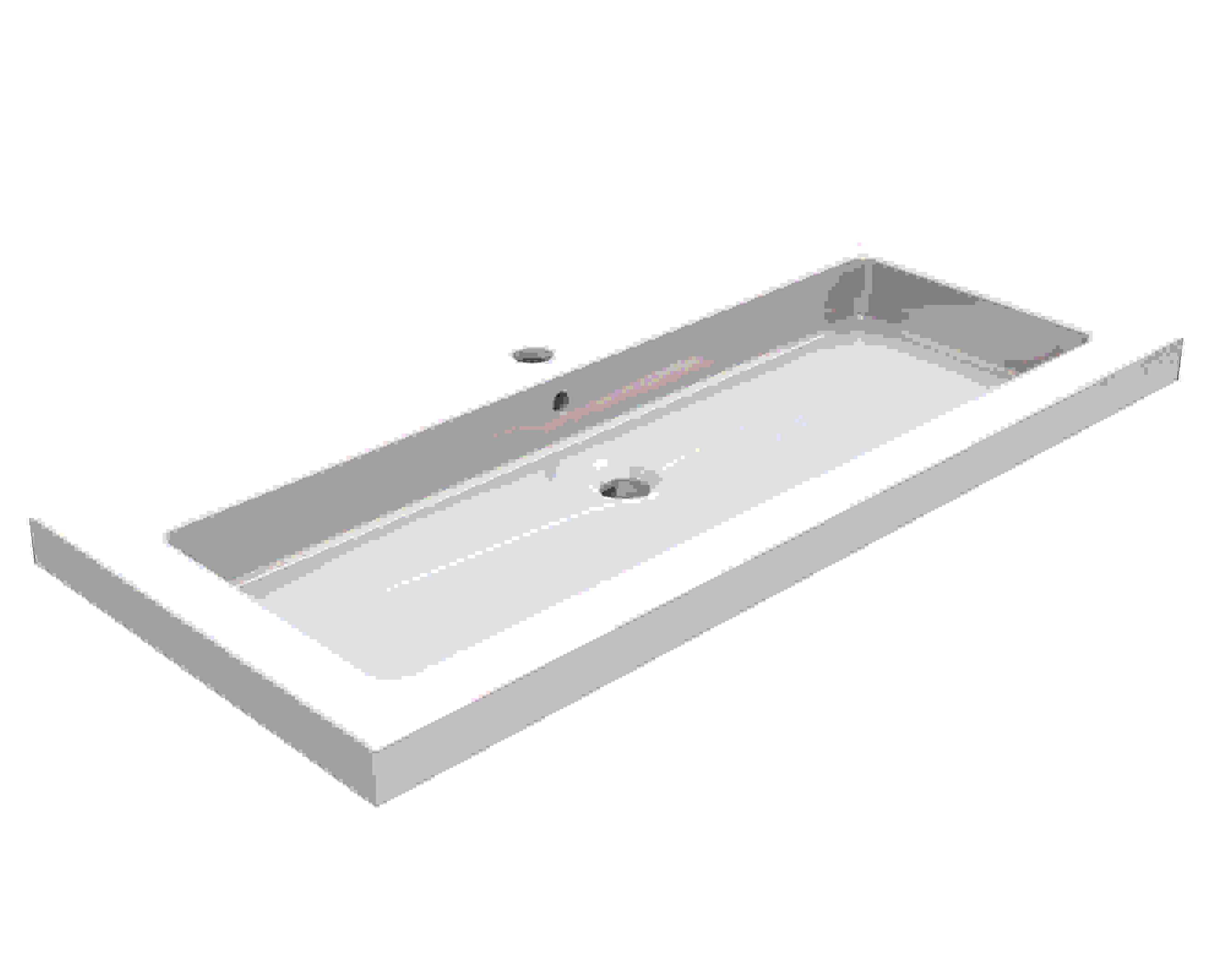 Wiesbaden keramische meubelwastafel 100x46 zonder kr.gat Wiesbaden keramische meubelwastafel 100x46 zonder kr.gat