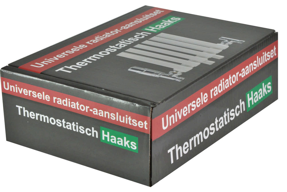 Wiesbaden luxe therm. rad. aansluitset haaks chroom Wiesbaden luxe therm. rad. aansluitset haaks chroom