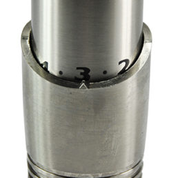 Wiesbaden luxe thermostaatknop M-30 geborsteld staal Wiesbaden luxe thermostaatknop M-30 geborsteld staal