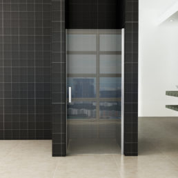 Wiesbaden Eco nisdeur met profiel 80x195 cm 6 mm Wiesbaden Eco nisdeur met profiel 80x195 cm 6 mm