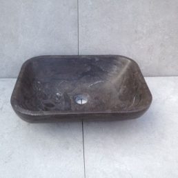 Natuurstenen waskom sub