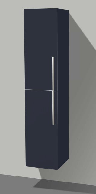 Hoge kast 160 Hoogglans Antraciet Hoge kast 160 Hoogglans Antraciet