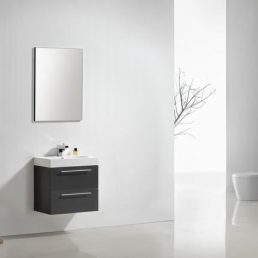 Badmeubel Compact Line 60 Hoogglans Antraciet