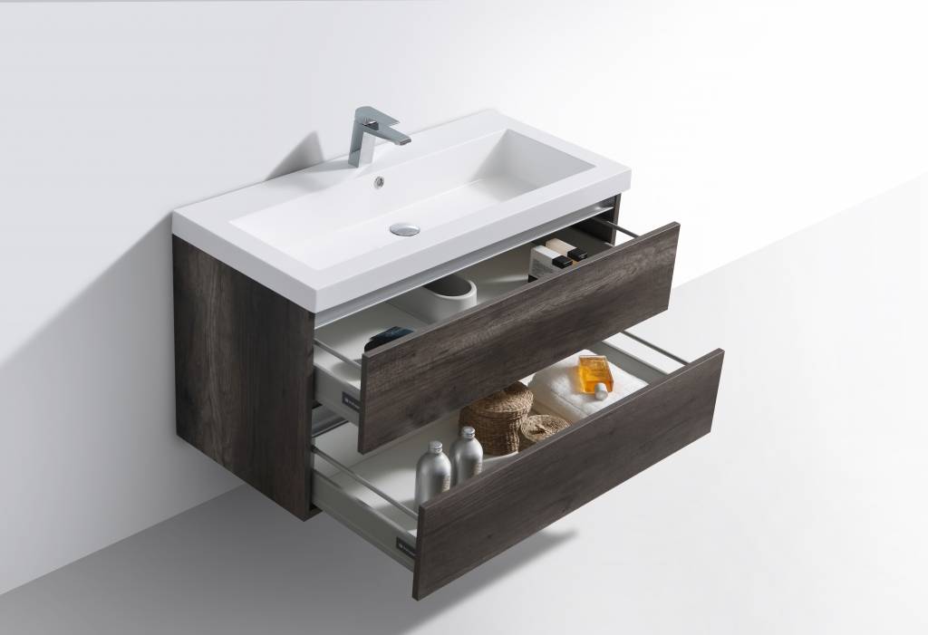 Badmeubel Trendline 100 Century Oak Badmeubel Trendline 100 Century Oak