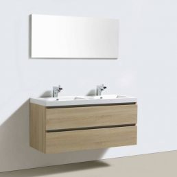 Badmeubel Trendline 120 Light Wood Badmeubel Trendline 120 Light Wood