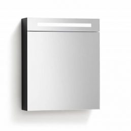 Spiegelkast 58 met LED verlichting Zwart Wenge Spiegelkast 58 met LED verlichting Zwart Wenge