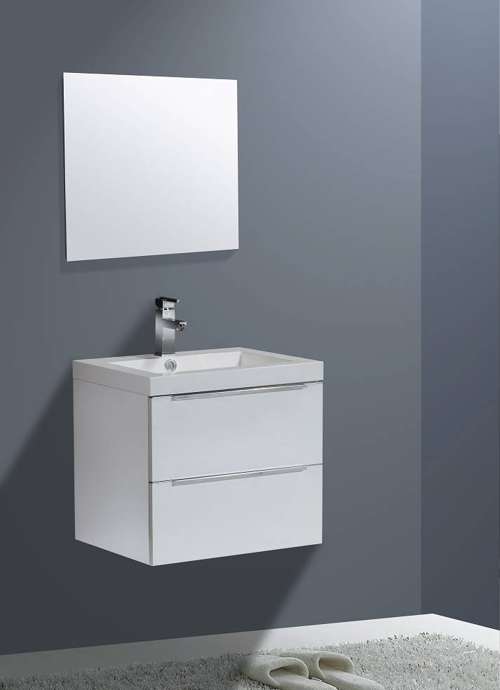 Badmeubel Senza Trend 60 Hoogglans Wit Badmeubel Senza Trend 60 Hoogglans Wit