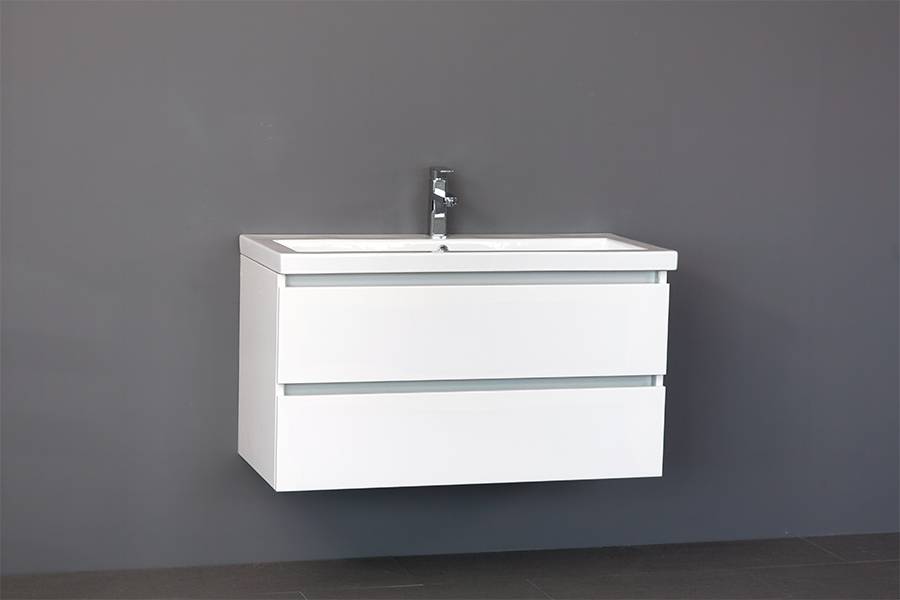 Badmeubel Trend Keramiek 100 Hoogglans Wit Badmeubel Vision Keramiek 100