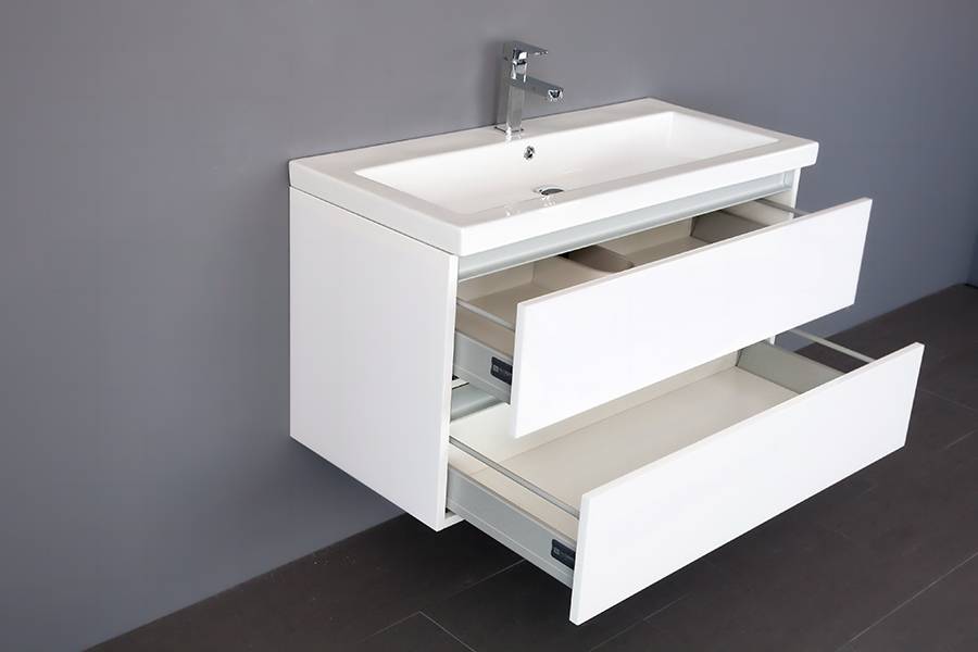 Badmeubel Trend Keramiek 100 Hoogglans Wit Badmeubel Trend Keramiek 100 Hoogglans Wit