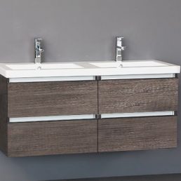 Badmeubel Trend Keramiek 120 Century Oak met 4 lades