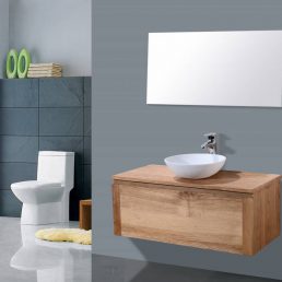 Badmeubel Vision Wood 100 (zonder kom)