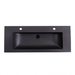 Wastafel Quartz Classic 120 cm Enkelbak zonder kraangaten
