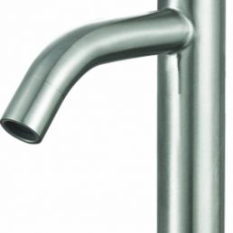 Fonteinkraan hoog 20 cm RVS Fonteinkraan hoog 20 cm RVS