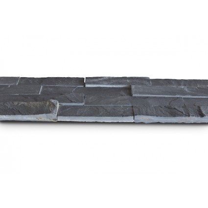 Wandtegel Steenstrips Louisiana 10x35 - Leisteen Wandtegel Steenstrips Louisiana 10x35 - Leisteen