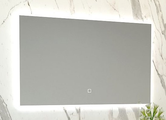 Kwil dimbare LED condensvrije spiegel 100x60 Kwil dimbare LED condensvrije spiegel 100x60