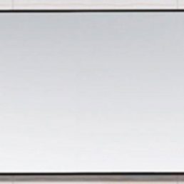 Reno omlijsting aluminium zwart spiegel 80x60 Reno omlijsting aluminium zwart spiegel 80x60