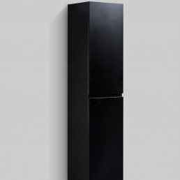 Badkamerkast Tieme in mat zwart 160x35x35cm