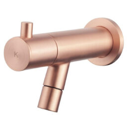 Amador fonteinkraan met muurbevestiging 1/2'' geborsteld koper Amador fonteinkraan met muurbevestiging 1/2'' geborsteld koper