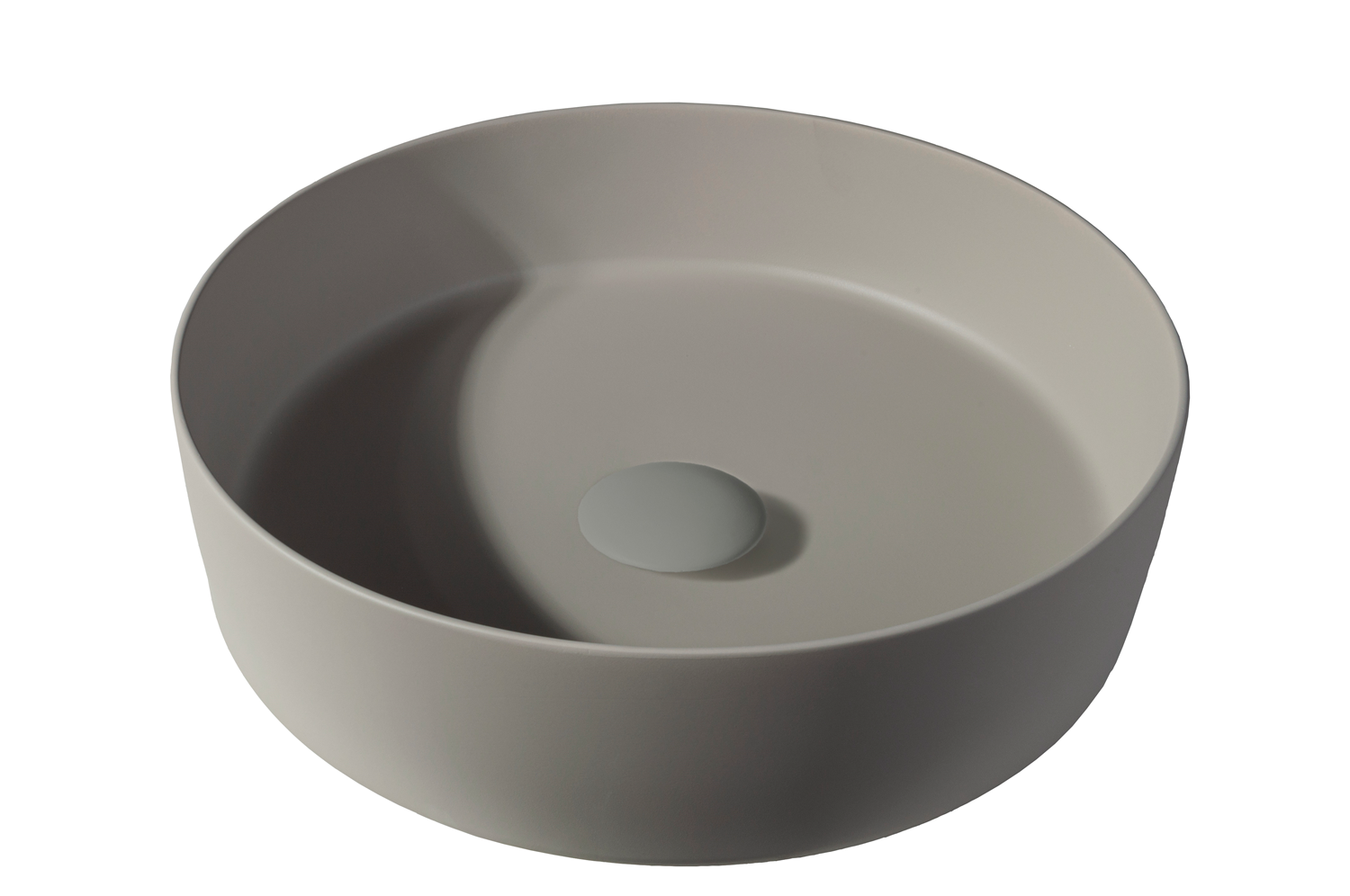 Waskom Tess 39x39x10,8 cm - antraciet Waskom Tess 39x39x10,8 cm - greige