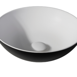 Waskom Sanne 38,5x38,5x13,8 cm - zwart EXT