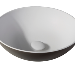 Waskom Sanne 38,5x38,5x13,8 cm - moka EXT