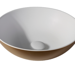 Waskom Sanne 38,5x38,5x13,8 cm - goud EXT Waskom Sanne 38,5x38,5x13,8 cm - goud EXT