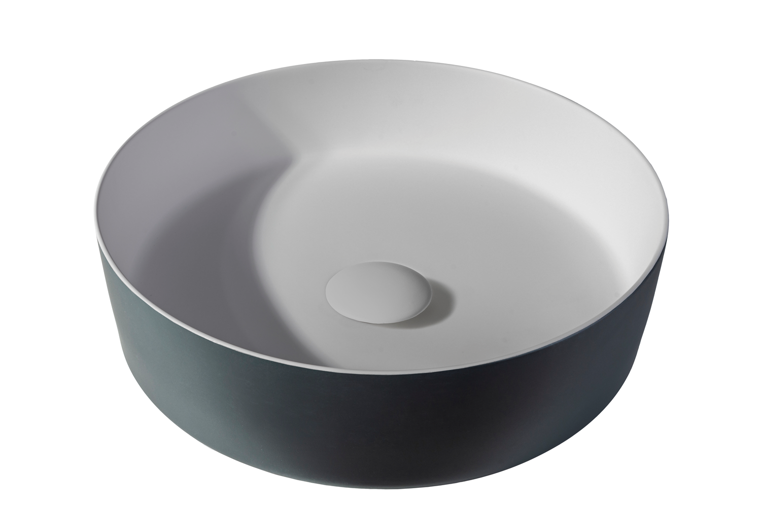 Waskom Tess 39x39x10,8 cm - antraciet Waskom Tess 39x39x10,8 cm - antraciet EXT
