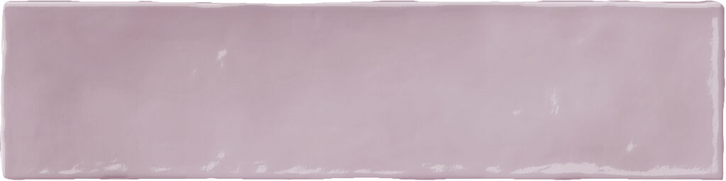 Wandtegel Moos Pink handvorm 6,5x26 glans Wandtegel Moos Pink handvorm 6,5x26 glans