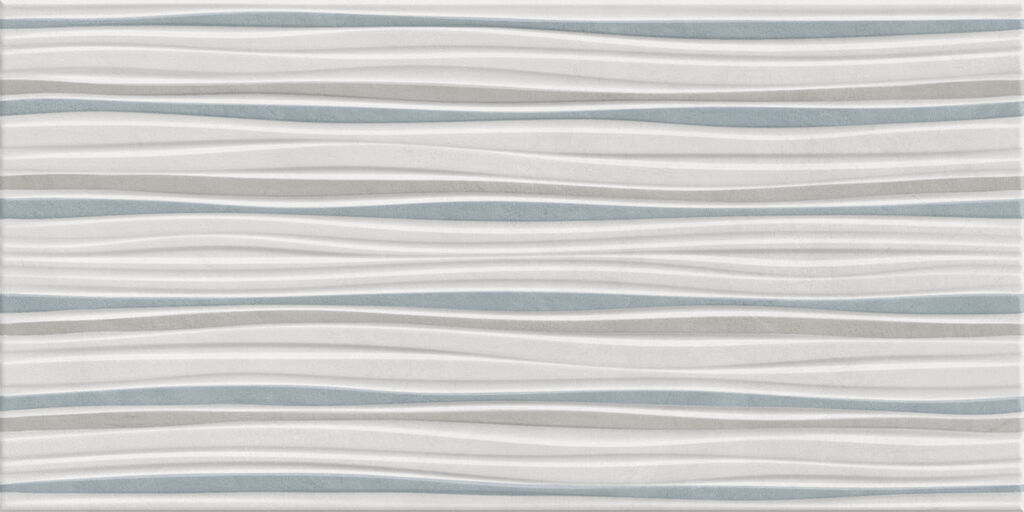 Wandtegel Alure White Sellent decor 25x50 Wandtegel Alure White Sellent decor 25x50