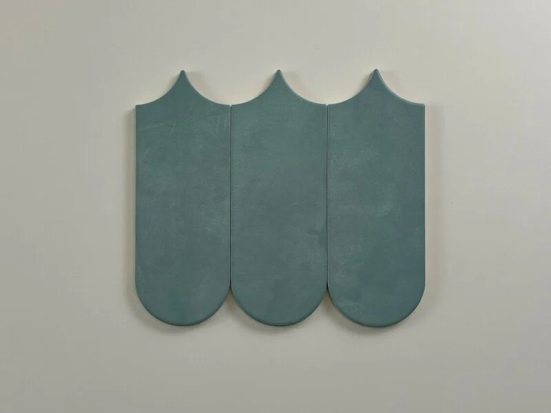 Wandtegel Alure Aqua visschub 8x21,5 Wandtegel Alure Aqua visschub 8x21,5