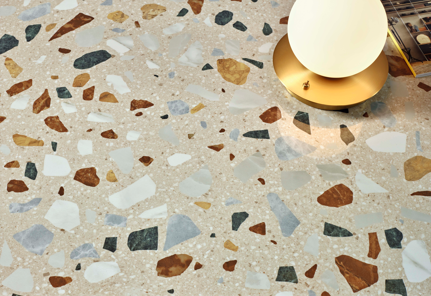 Vloertegel Crispy XL White 60x120 rett Vloertegel Crispy XL Beige 60x60 rett