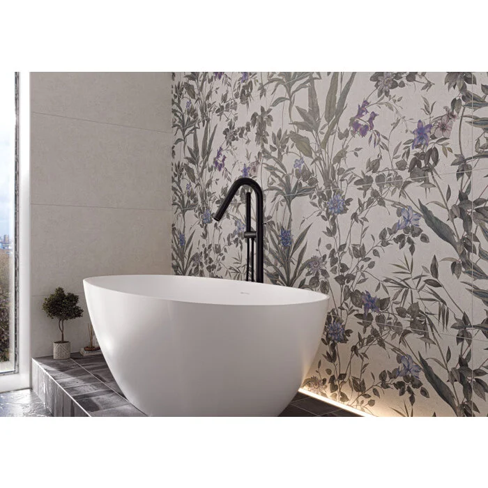 Wandtegel Borneo White 60x120 rett Wandtegel Borneo White 60x120 rett