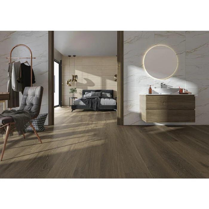 Vloertegel Camden Walnut 25x150 rett Vloertegel Camden Walnut 25x150 rett