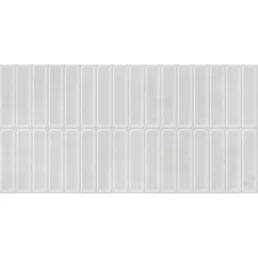 Beton Cire Bercy Bianco relieve wandtegel 60x120 rett Beton Cire Bercy Bianco relieve wandtegel 60x120 rett