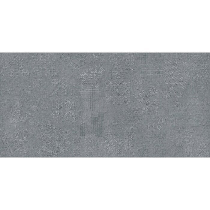 Beton Cire Bercy Blu decor wandtegel 60x120 rett Beton Cire Bercy Blu decor wandtegel 60x120 rett