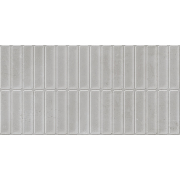 Beton Cire Bercy Grigio relieve wandtegel 60x120 rett Beton Cire Bercy Grigio relieve wandtegel 60x120 rett