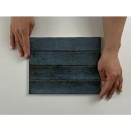Kalon Blue wandtegel 5x25 glans Kalon Blue wandtegel 5x25 glans