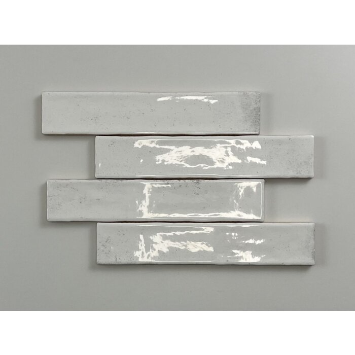 Kalon White wandtegel 5x25 glans Kalon White wandtegel 5x25 glans