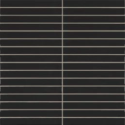 Pencil Kromo Black mozaiektegel 35x35 Pencil Kromo Black mozaiektegel 35x35
