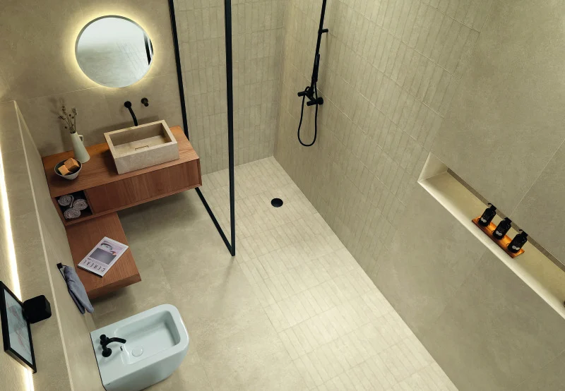 Nobu Beige 60x60 rett vloertegels / wandtegels Nobu Beige 60x60 rett vloertegels / wandtegels